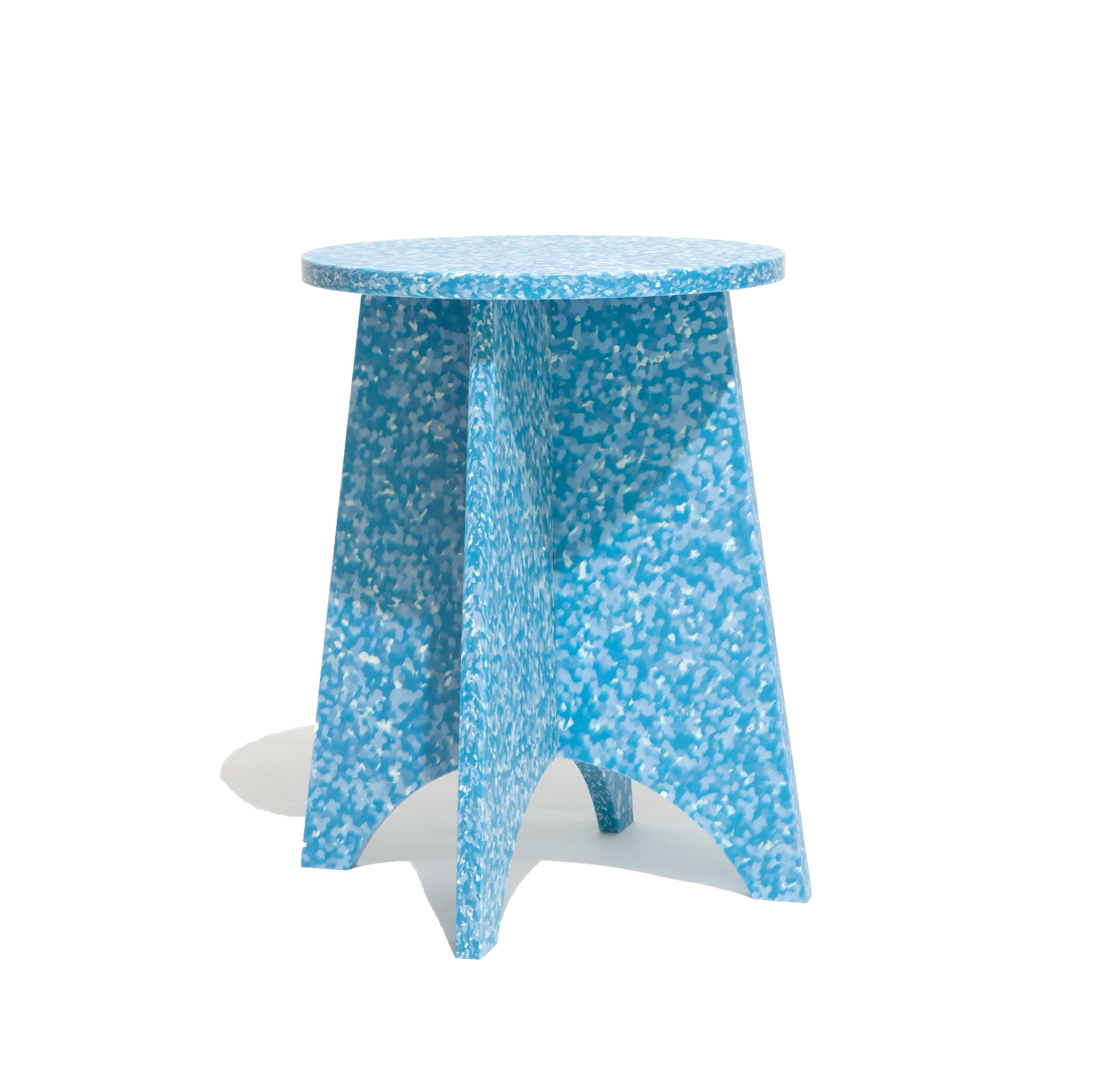 Fully-Recycled Outdoor Stool Table - FN | Fine Functional Furniture